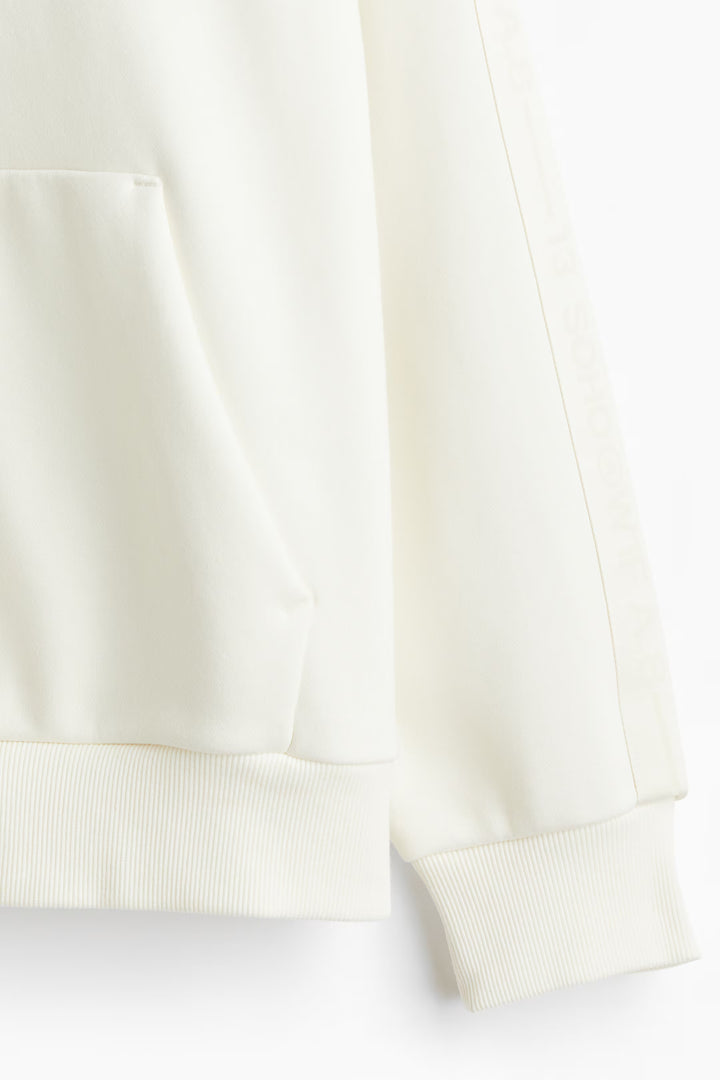 H&M Loose Fit Hoodie with Side Stripes