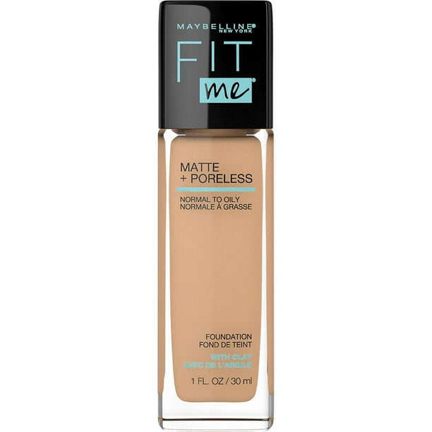 Maybelline New York Fit Me®, Matte + Poreless Liquid Foundation, Fit Me Matte + Poreless Foundation
