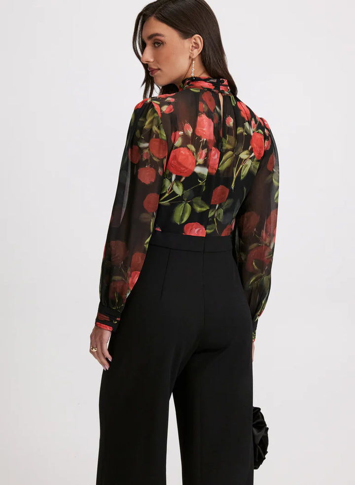 LAURA Floral Illusion Jumpsuit