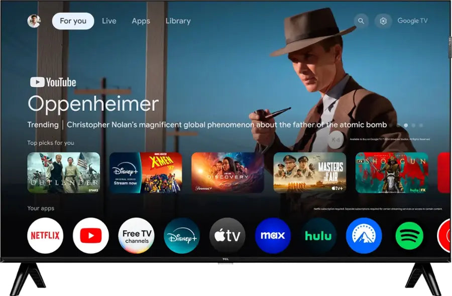 TCL - 40" Class Q3K Series 1080P FHD QLED Smart TV with Google TV (2025)