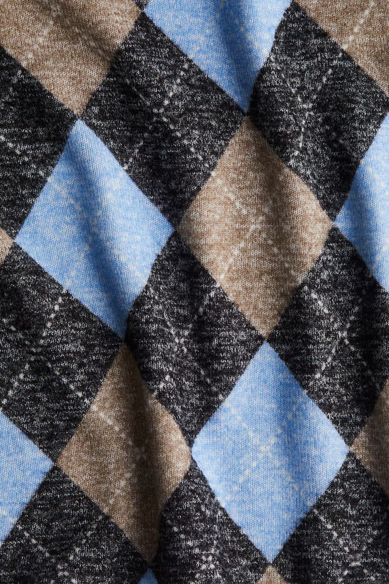 H&M FINE-KNIT MINI SKIRT