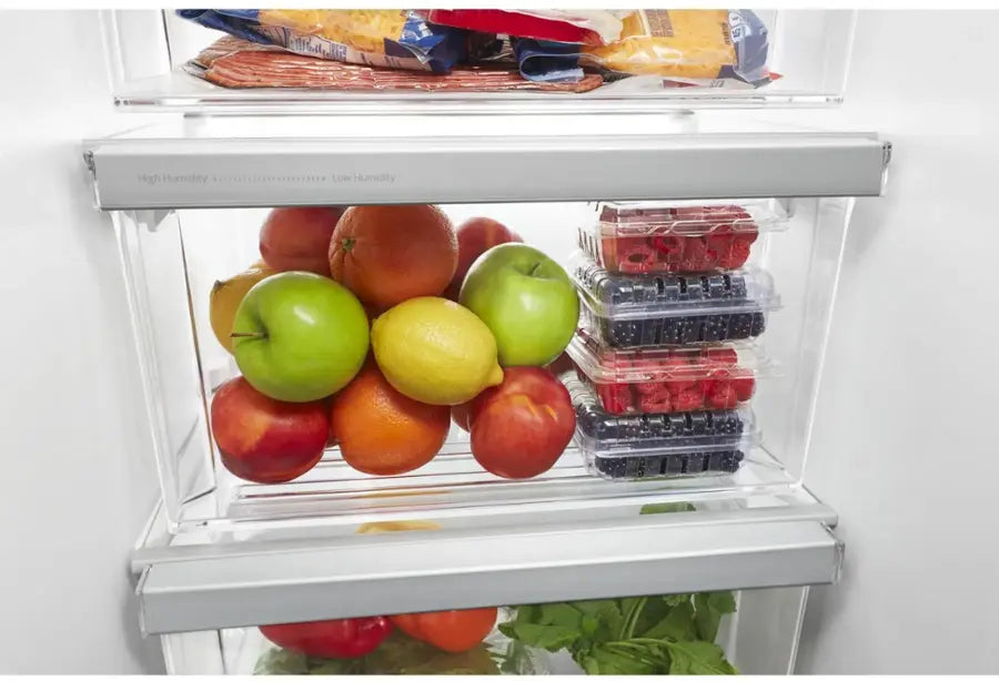 Whirlpool - 24.6 Cu. Ft. Side-by-Side Refrigerator - Fingerprint Resistant Stainless Steel