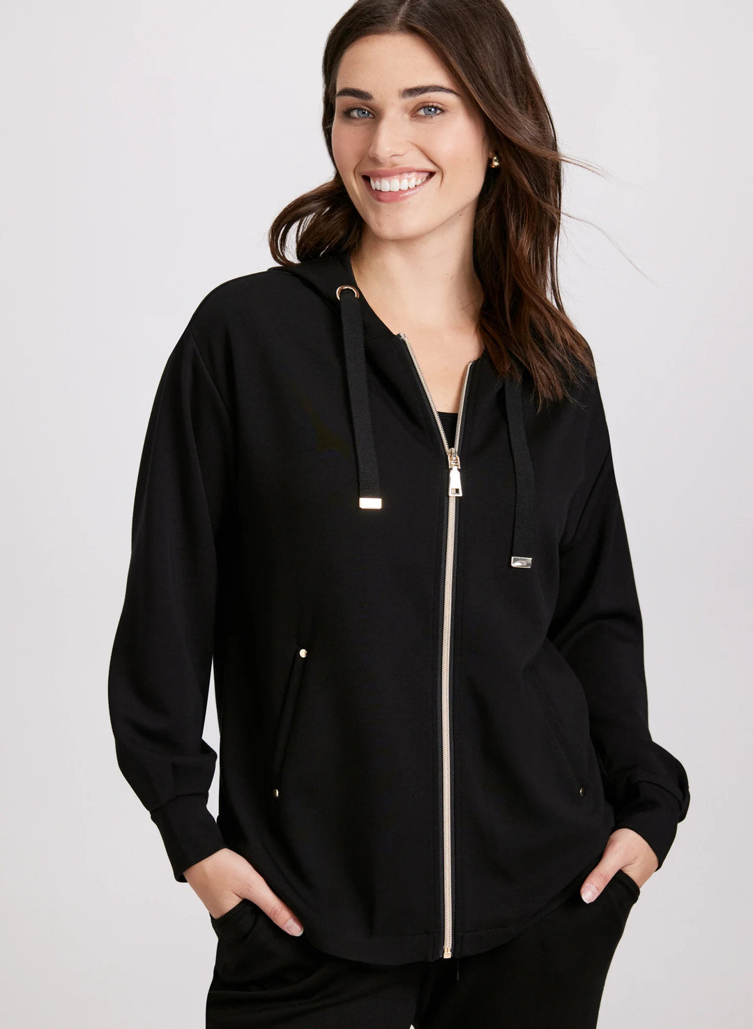 LAURA Long Sleeve Zip Top
