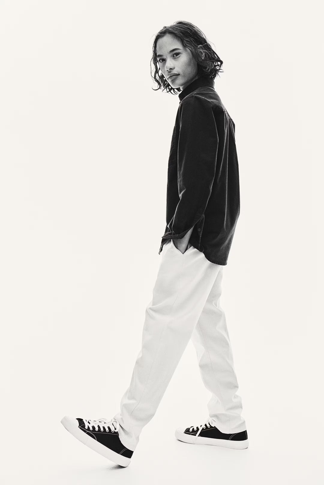 H&M Button-down Cotton Shirt