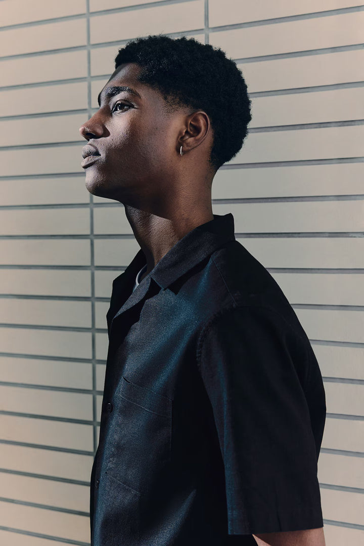 H&M Regular Fit Linen-blend Shirt