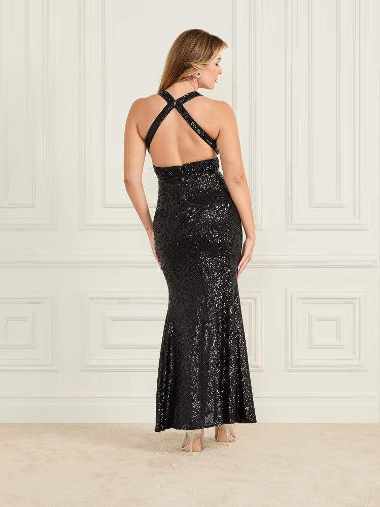 Guess Milana Sequin Gown