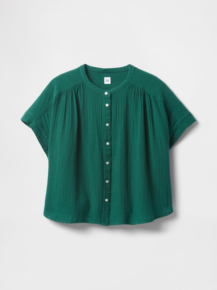 Gap Crinkle Gauze Dolman Shirt
