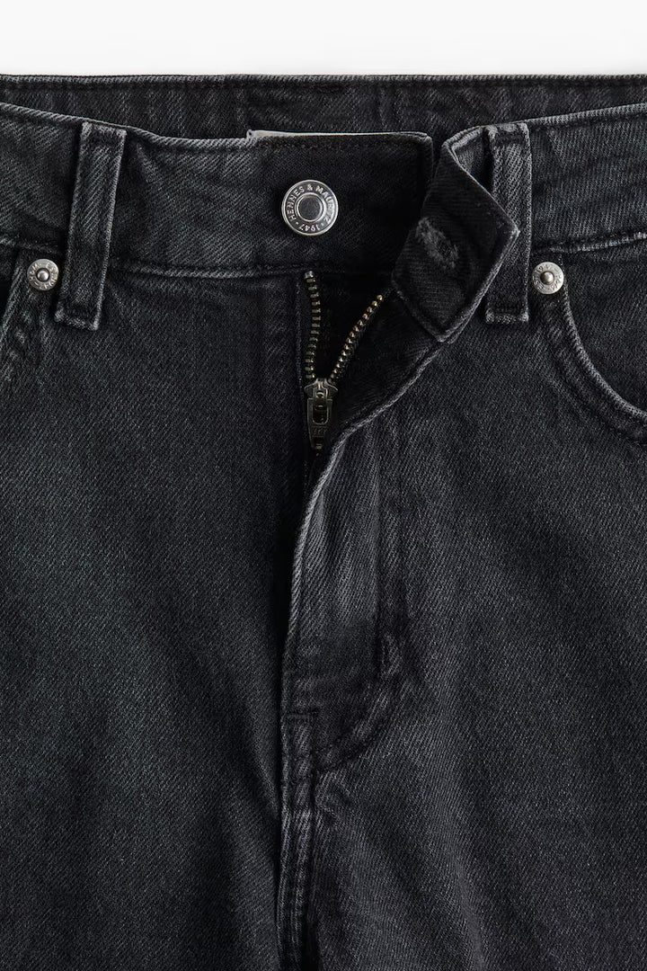 H&M HIGH WAIST DENIM SHORTS