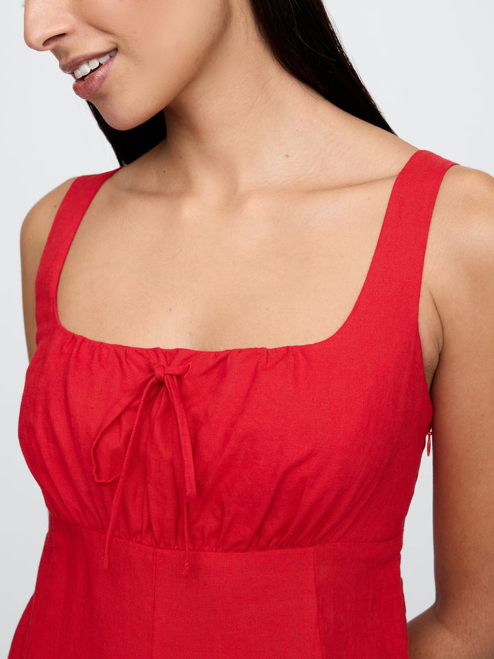 Gap Linen-Blend Maxi Dress