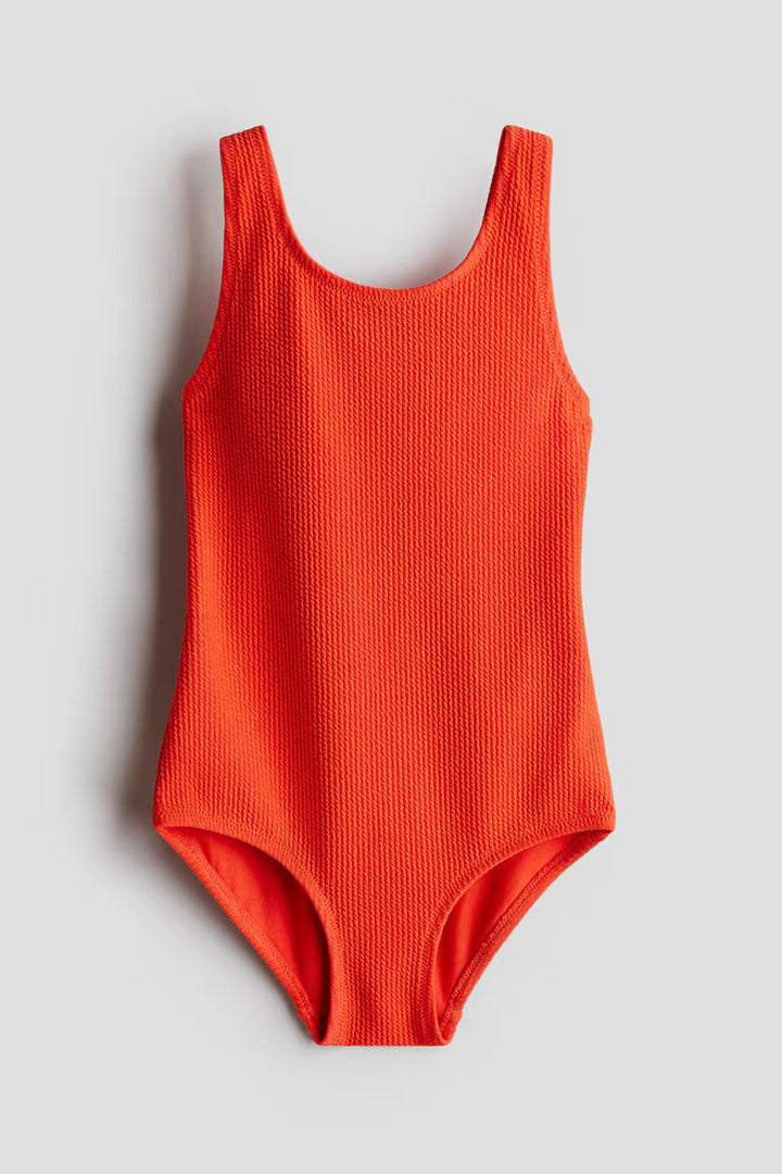 H&M TEXTURED SWIMSUIT