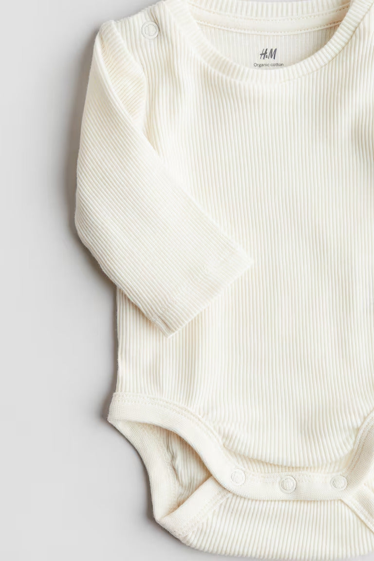 H&M 2-PIECE OVERALL AND BODYSUIT SET