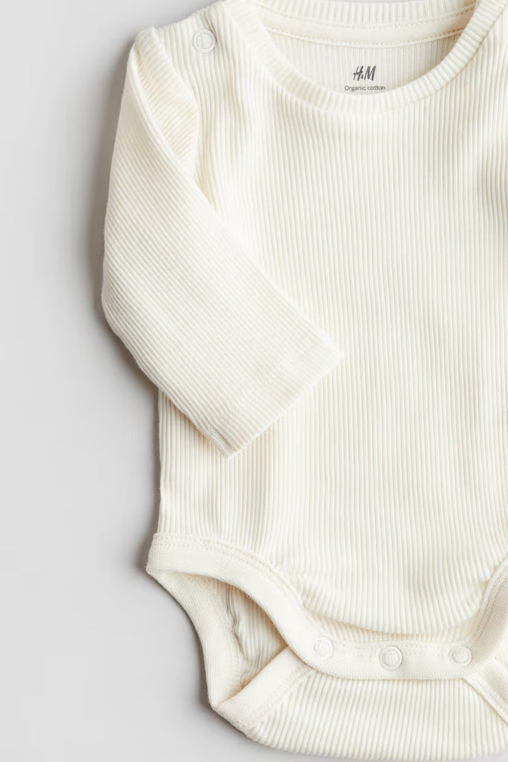H&M 2-PIECE OVERALL AND BODYSUIT SET