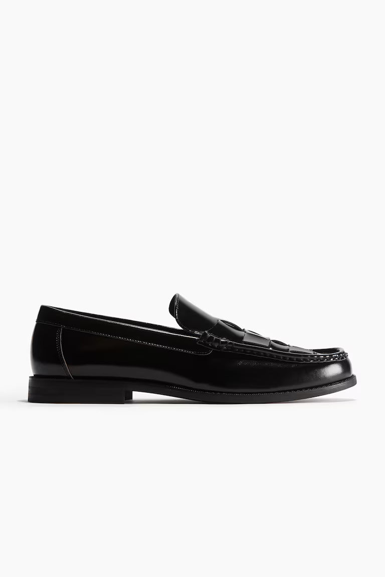 H&M BRAIDED LOAFERS