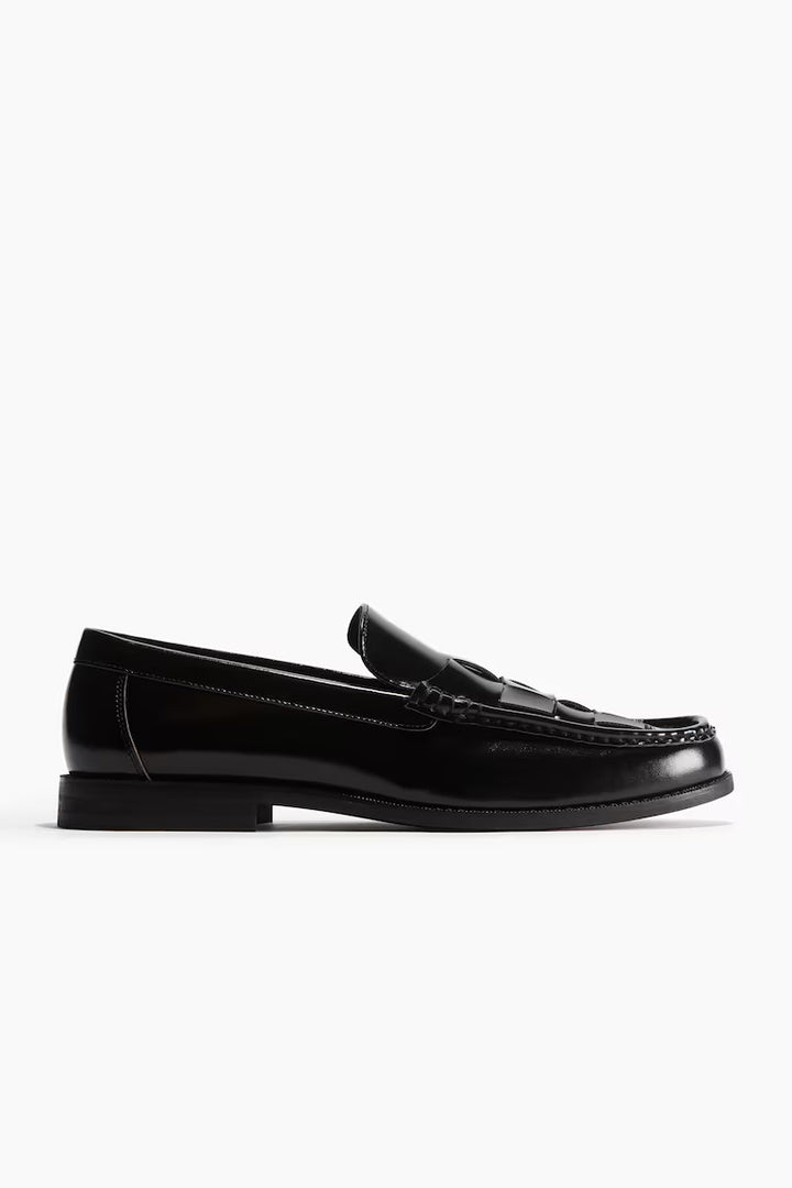 H&M BRAIDED LOAFERS
