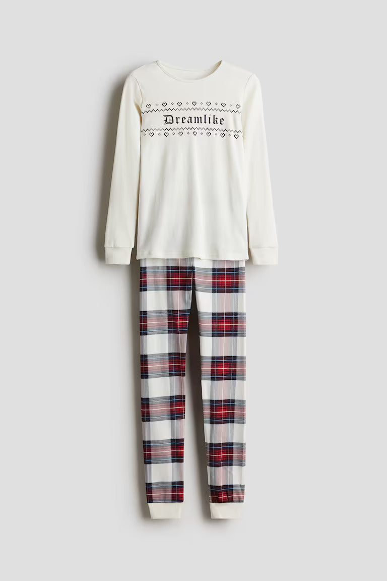 H&M COTTON JERSEY PAJAMAS