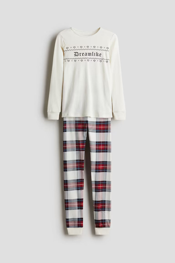 H&M COTTON JERSEY PAJAMAS
