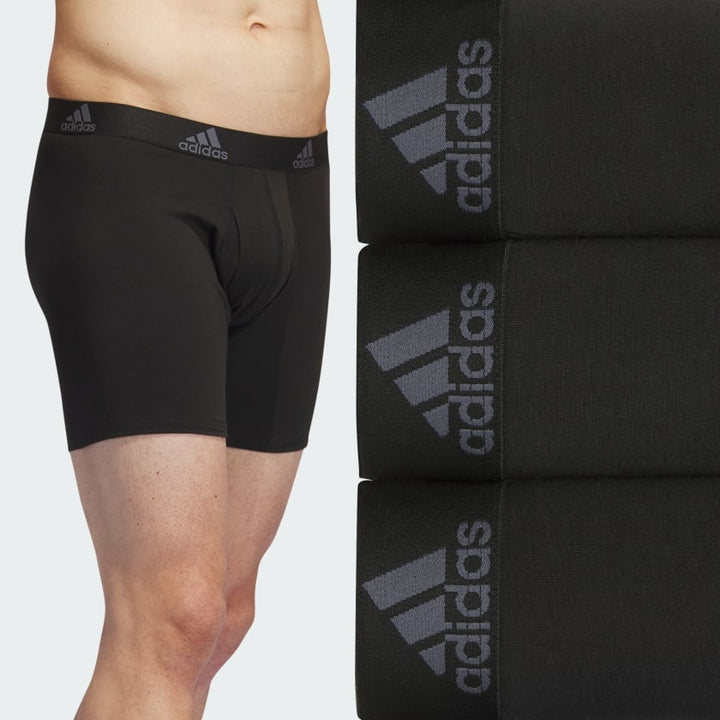 Adidas Performance Mesh Graphic Boxer Briefs 3-Pack