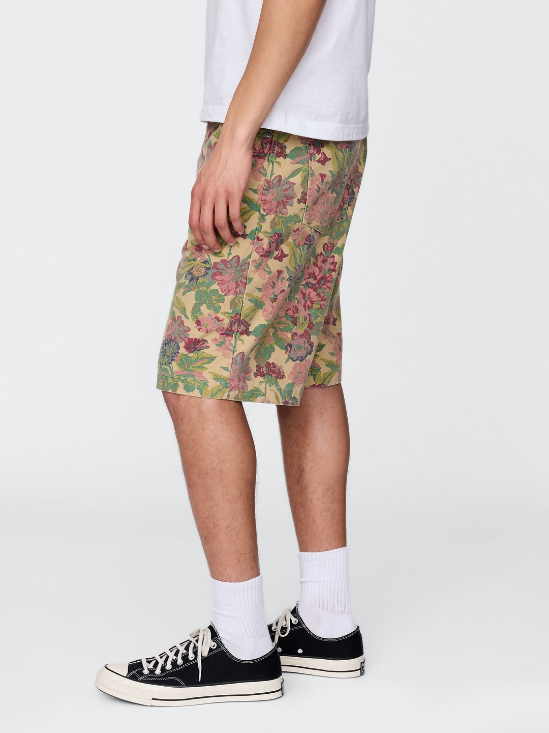 Gap Floral Canvas Shorts