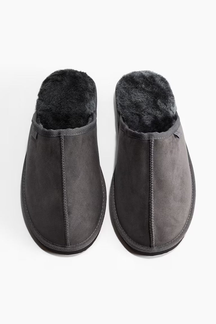 H&M PILE-LINED SLIPPERS
