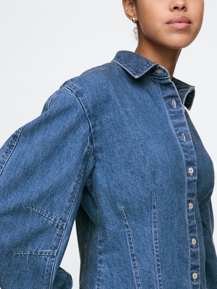 Gap Barrel-Sleeve Denim Shirt