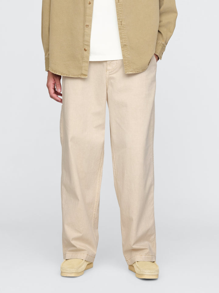 Gap Relaxed Twill Utility Khakis