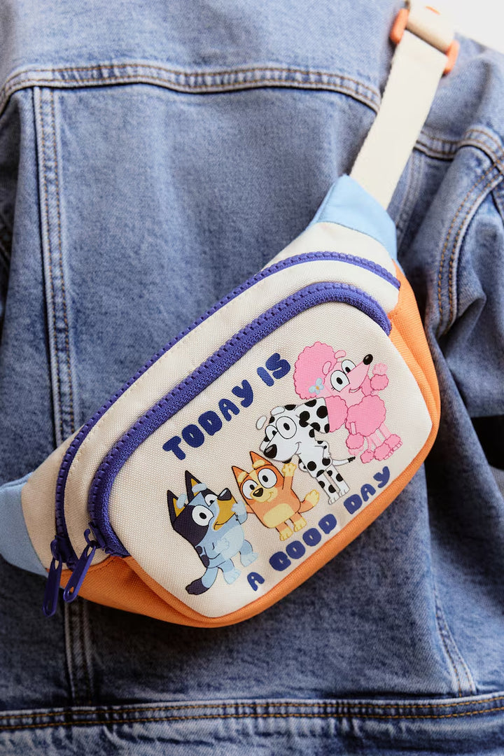 H&M CROSSBODY BAG WITH PRINTED MOTIF