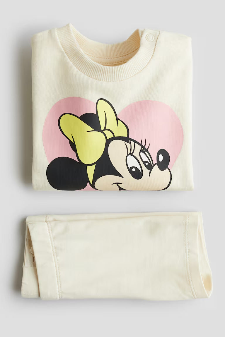 H&M 2-PIECE PRINTED SET