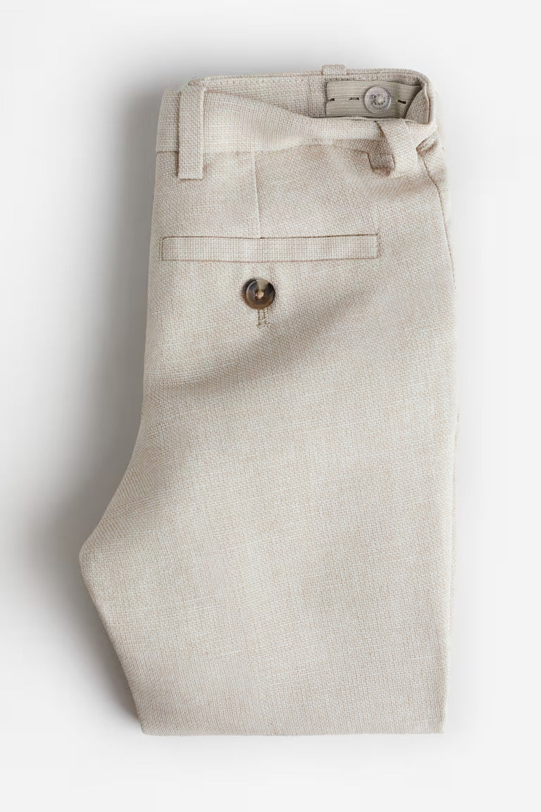 H&M SLIM FIT SUIT PANTS