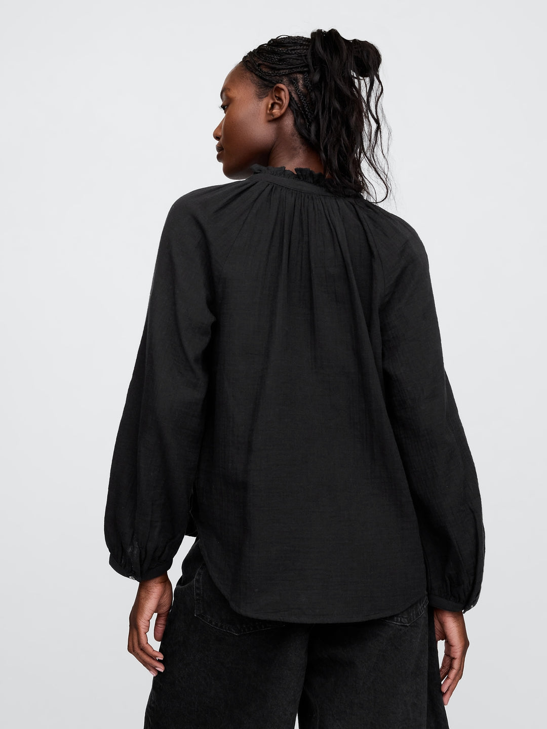Gap Crinkle Gauze Shirt