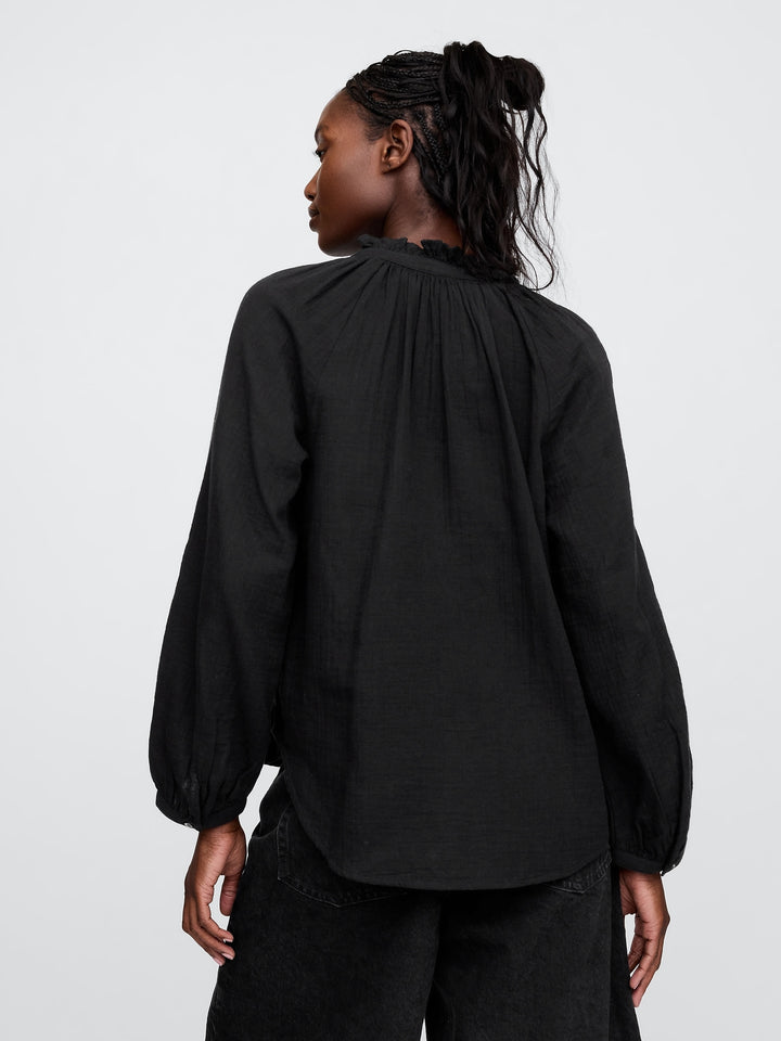 Gap Crinkle Gauze Shirt