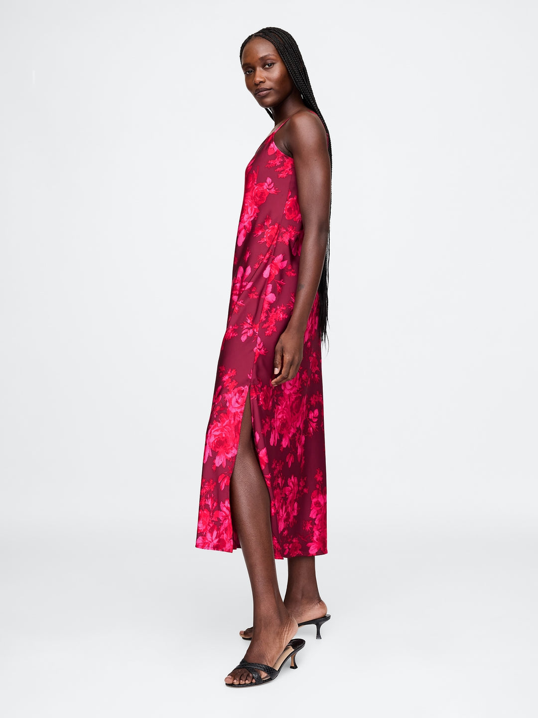Gap Recycled Satin Maxi Slip Dress