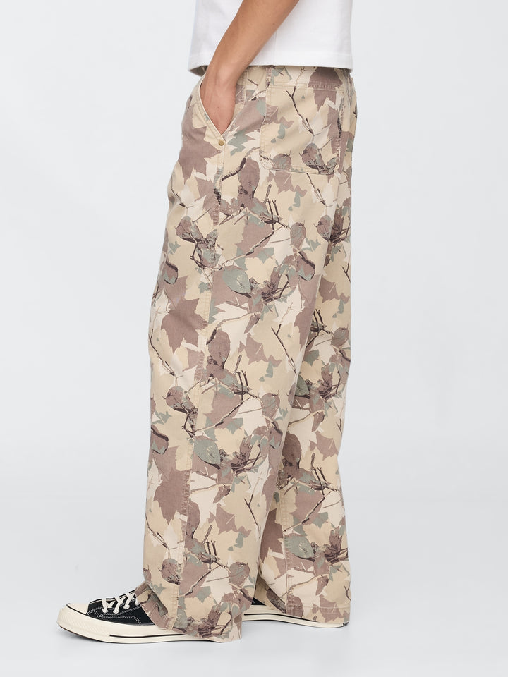 Gap Twill Camo Utility Khakis