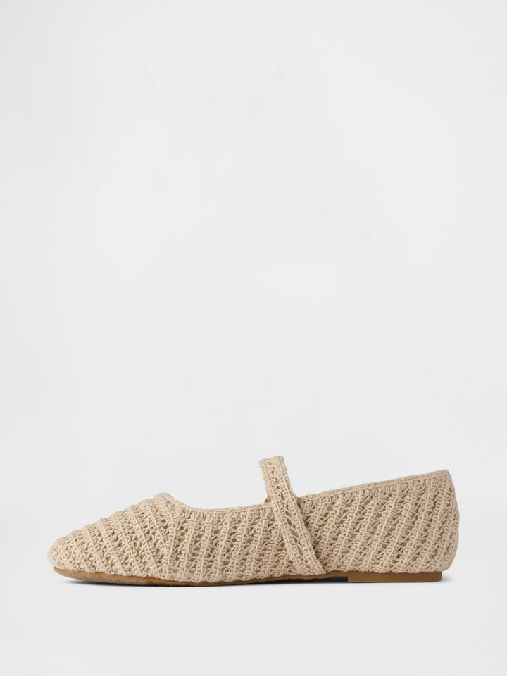 Gap Kids Crochet Mary Jane Flats