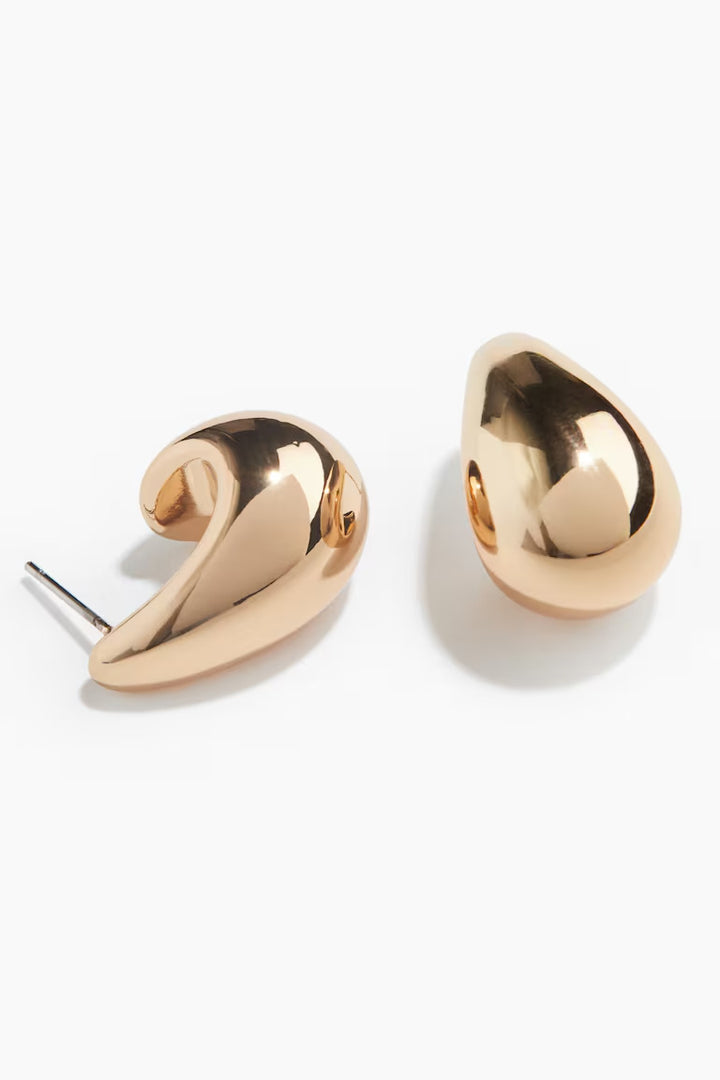 H&M CHUNKY DOME EARRINGS