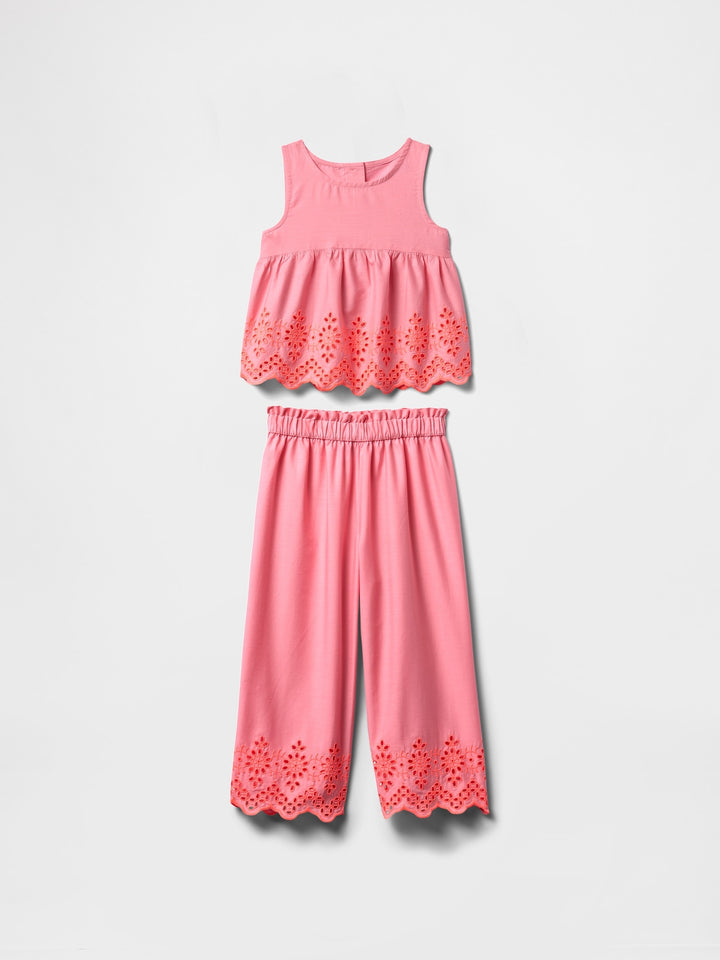 Gap Baby & Toddler Eyelet Poplin Outfit Set