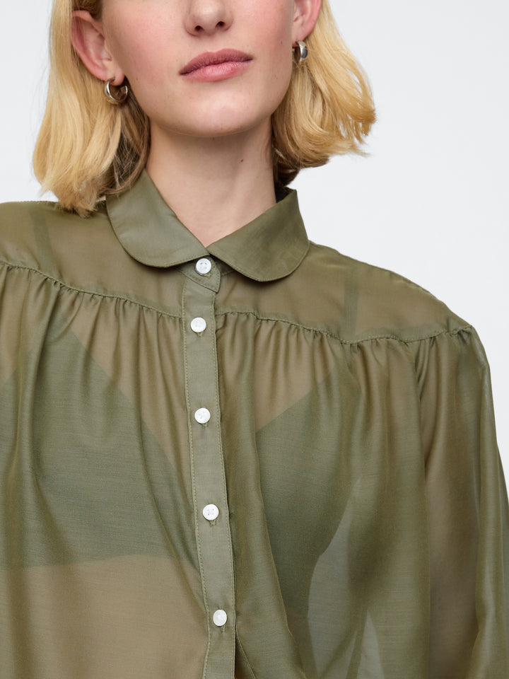 Gap Oversized Sheer Shirt