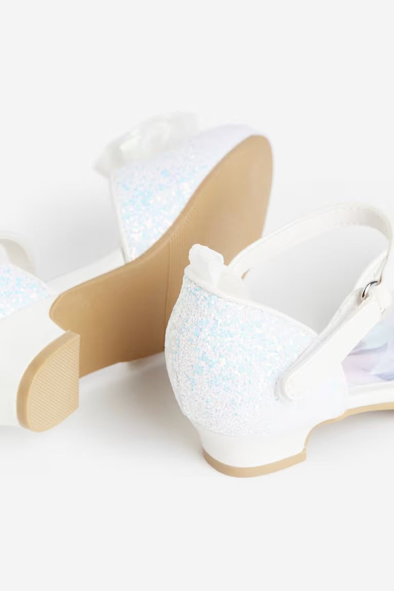 H&M GLITTERY DRESS-UP SHOES