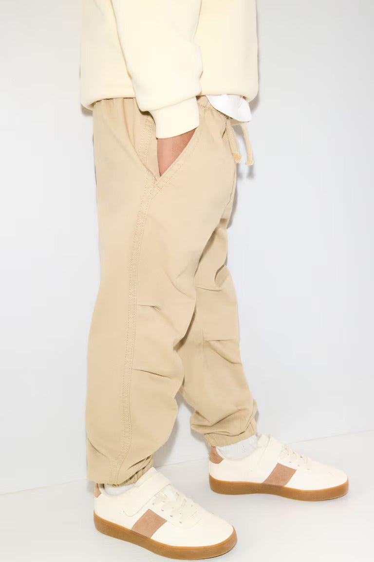 H&M TWILL JOGGERS