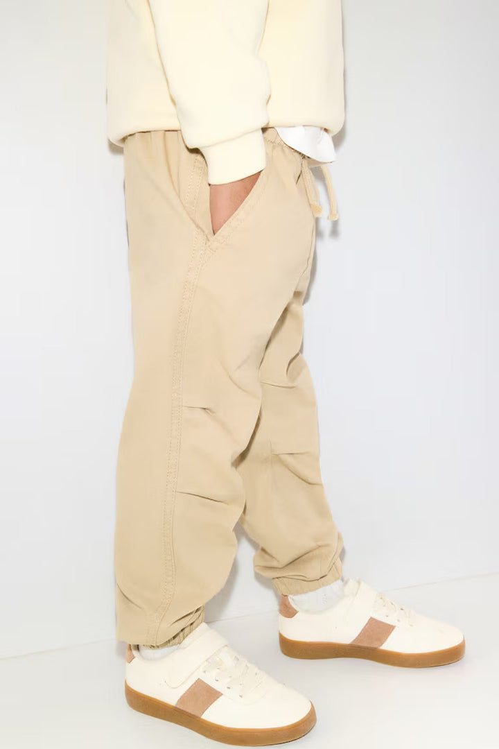 H&M TWILL JOGGERS