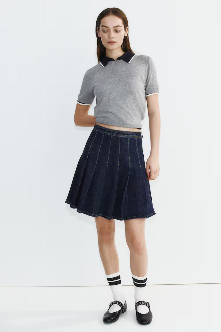 H&M  Fine-Knit T-Shirt