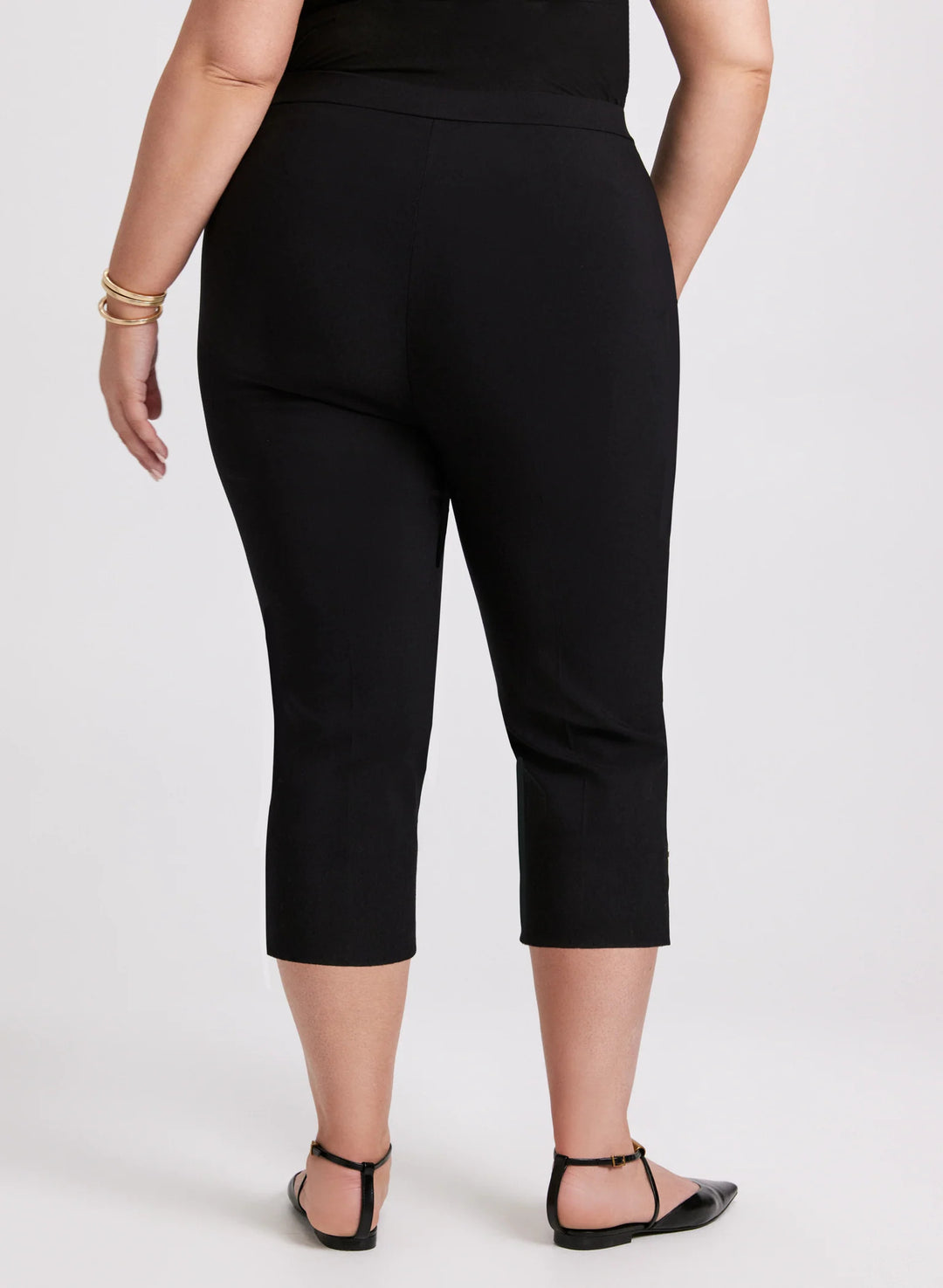 LAURA High-Rise Bengaline Capris