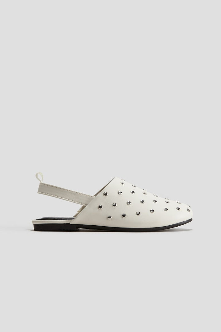 H&M Studded Slingbacks