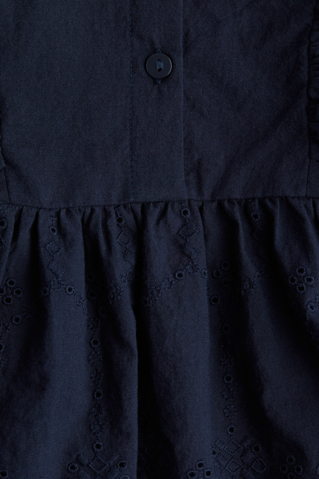 H&M Blouse with Eyelet Embroidery