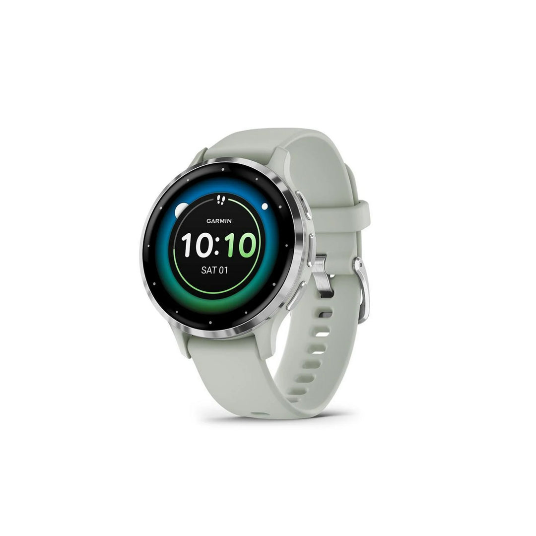 Garmin Venu® 3S, GPS Smartwatch, AMOLED Display, Advanced Health and Fitness Features, Up To 10 Days Of Battery, Sage Gray