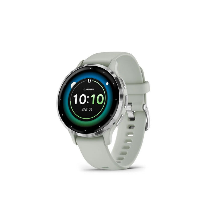 Garmin Venu® 3S, GPS Smartwatch, AMOLED Display, Advanced Health and Fitness Features, Up To 10 Days Of Battery, Sage Gray