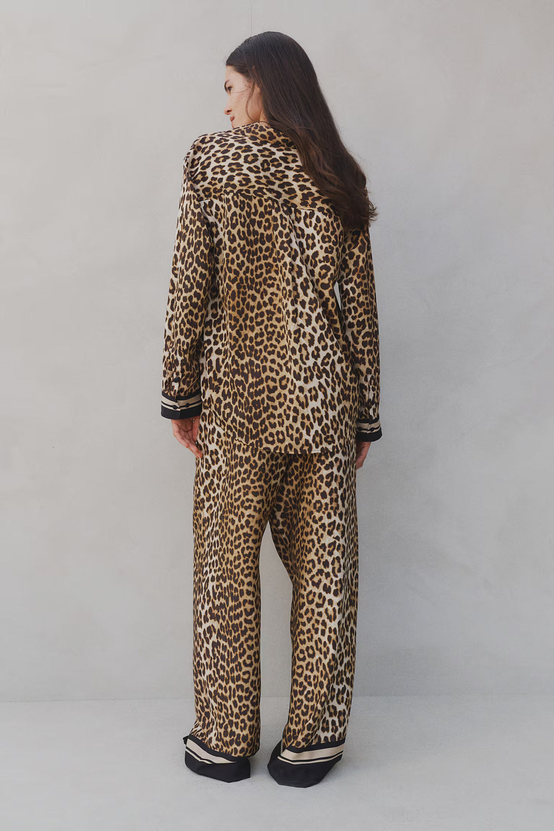 H&M Wide-cut Pull-on Pants