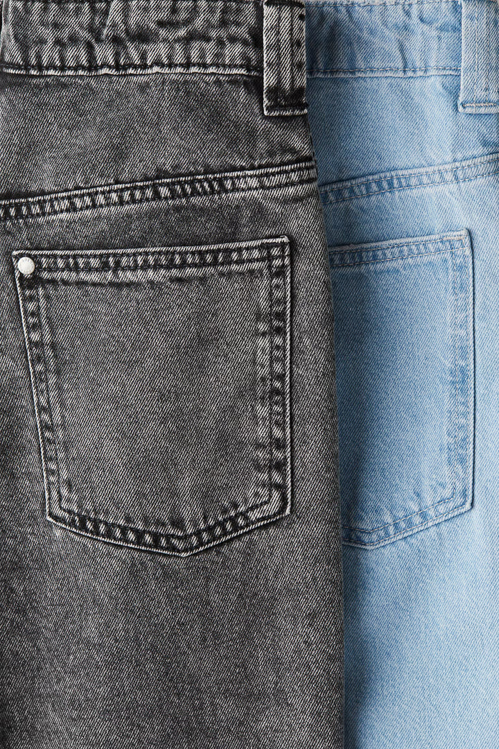 H&M 2-pack Baggy Fit Jeans