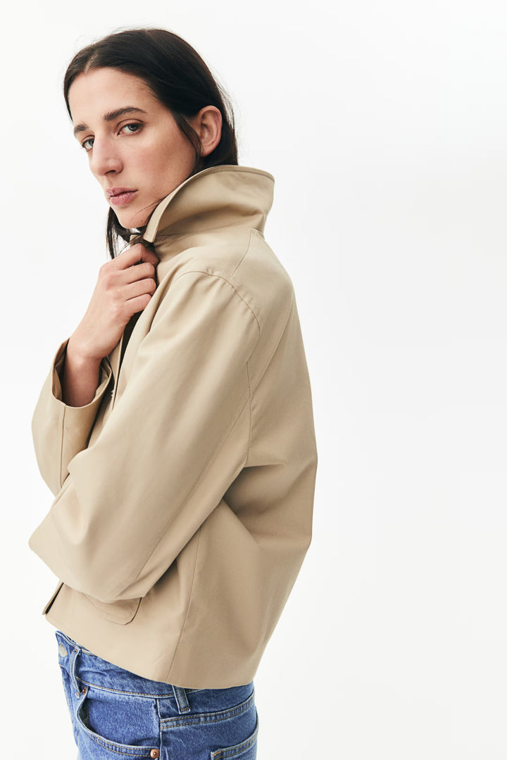 H&M Twill Jacket with Collar