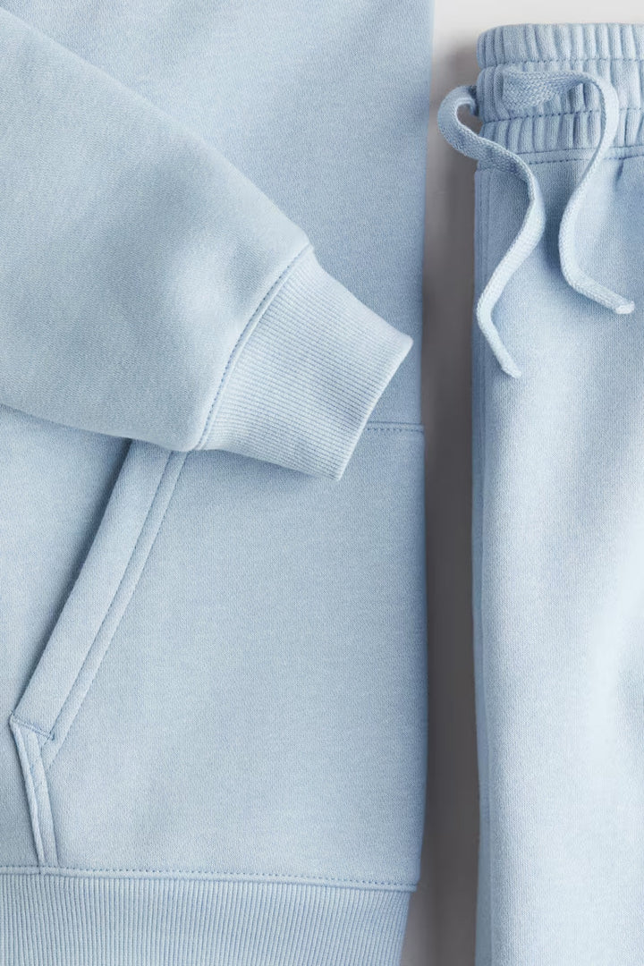 H&M 2-piece Sweatshirt Hoodie and Sweatshorts Set