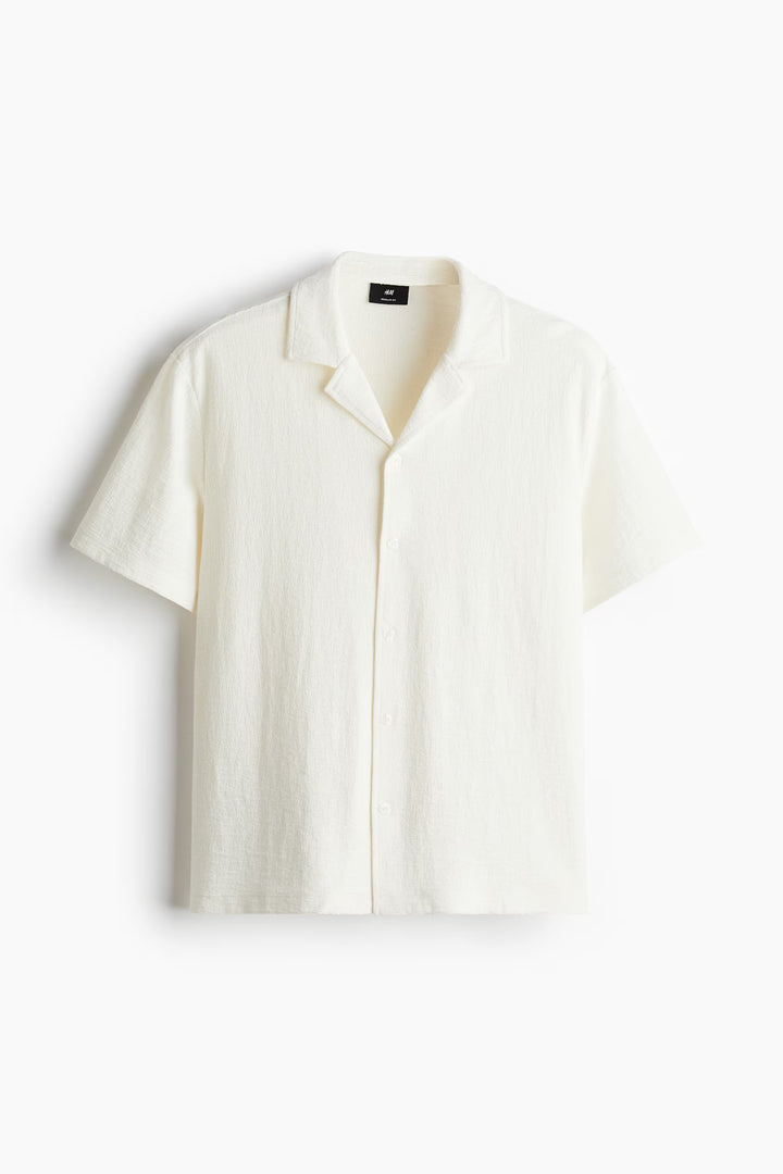 H&M Regular-Fit Jersey Resort Shirt